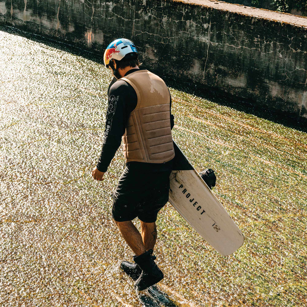 Mystic Die Dom Aufprallweste für Herren in Braun 7