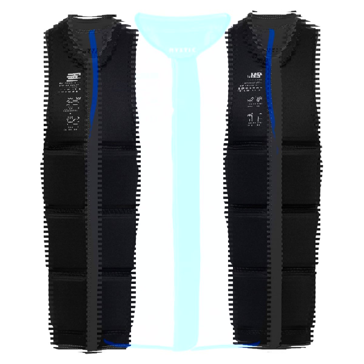 Mystic Star Aufprallweste Herren Blau 6