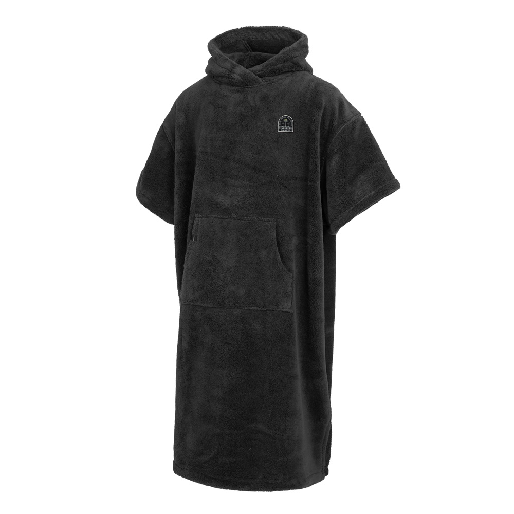 Mystic Poncho Teddy unisex schwarz foto 1