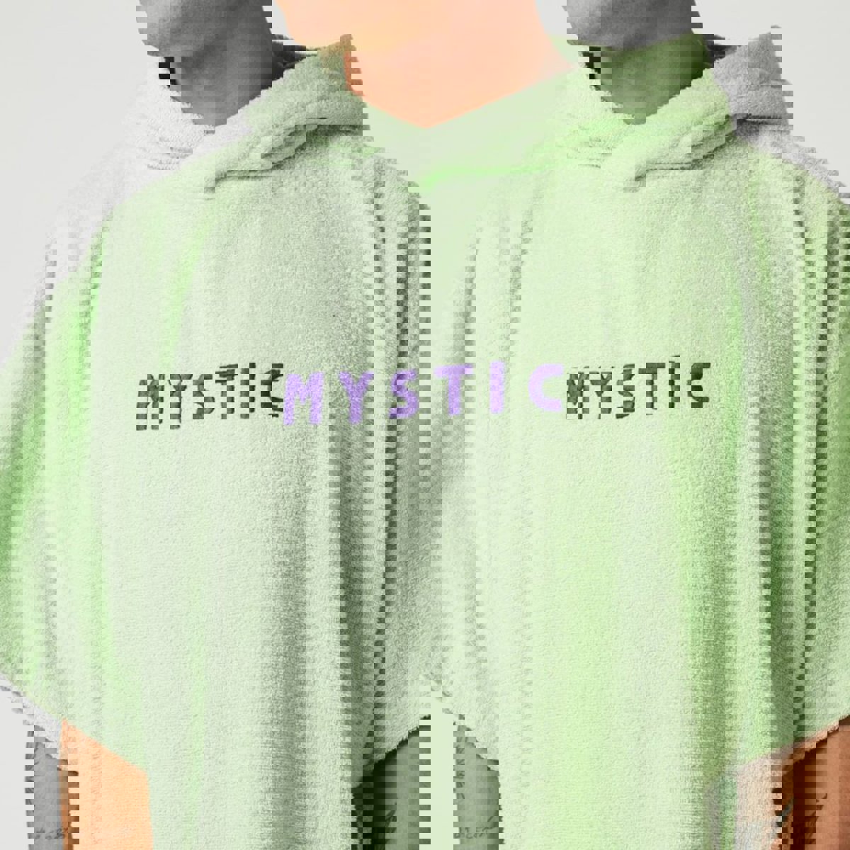 Mystic Markenponcho Limettengrün 15