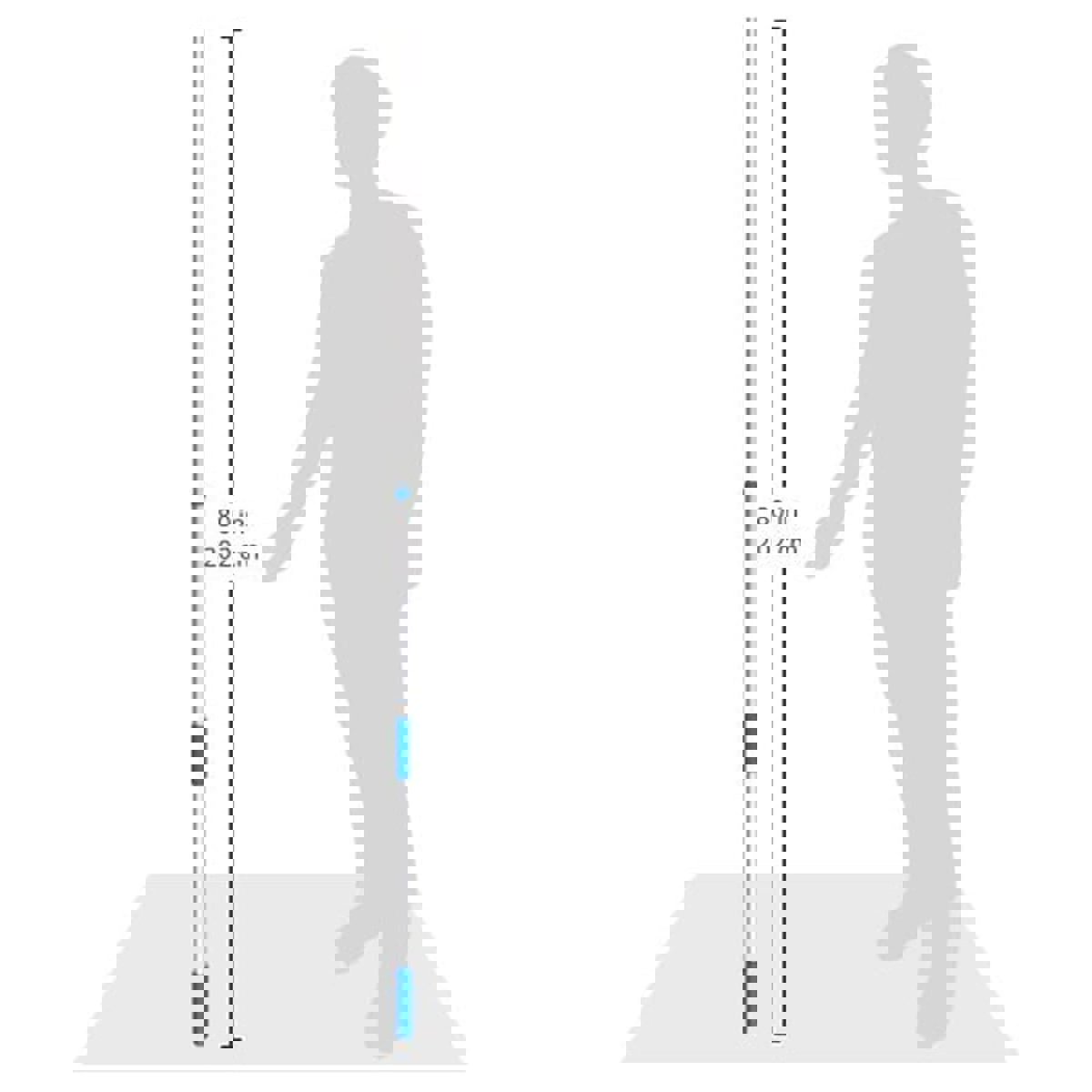 Starbrite Ausziehbarer Stiel 94-183 cm. 6