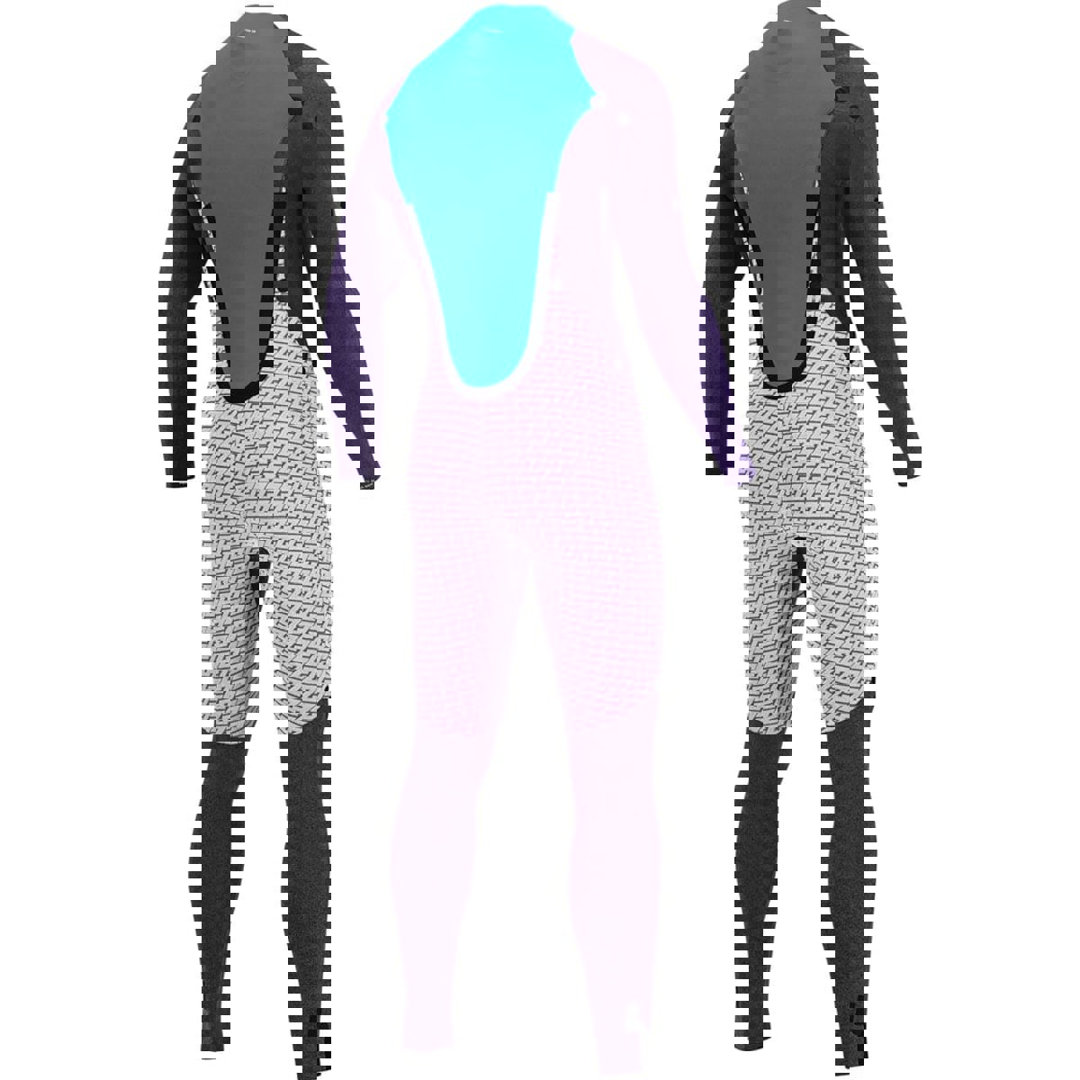 Prolimit Predator Steamer DownAirflex 5/3 Rückenreißverschluss Herren Schwarz 9