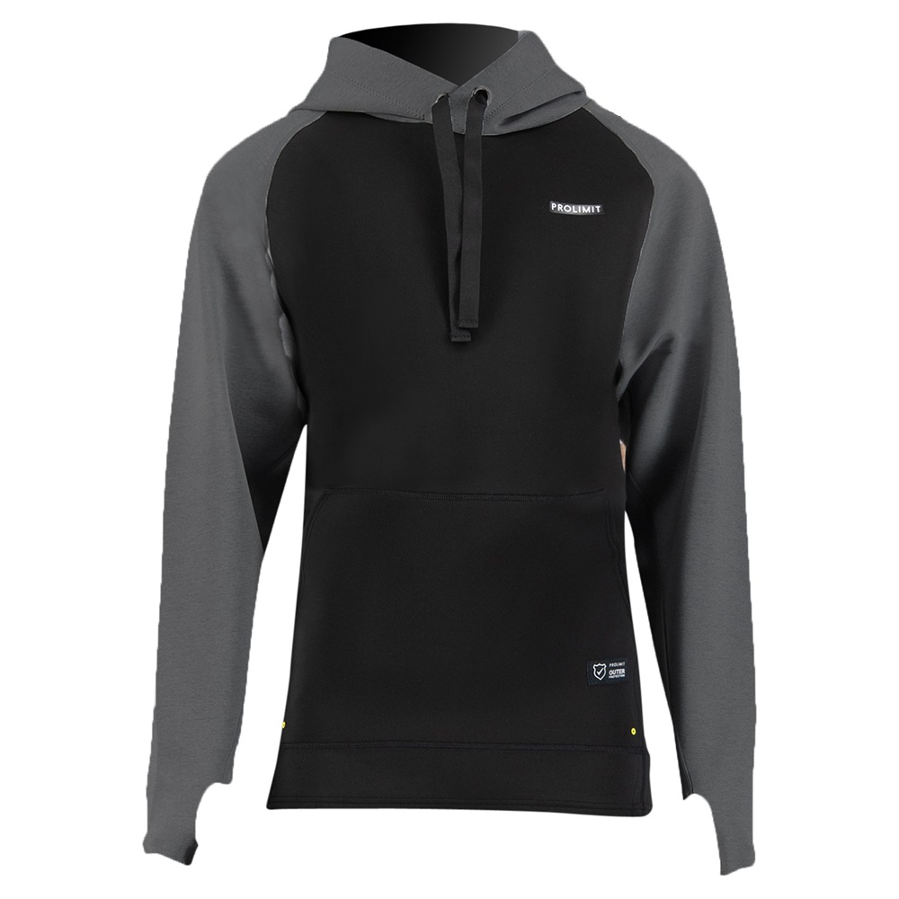 Prolimit SUP Hoodie Neopren 1,5 mm Schwarz/Grau Herren 3