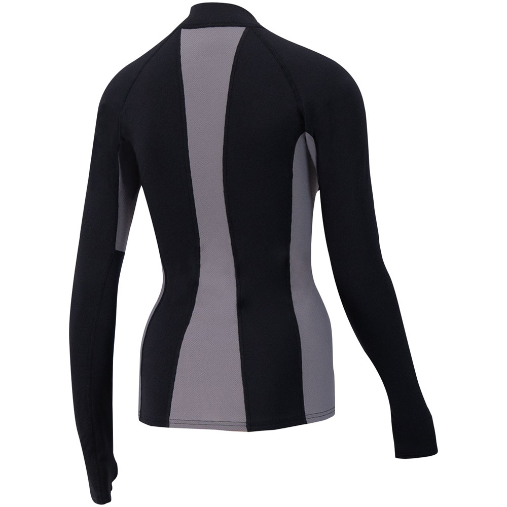Prolimit Sup-Top für Damen, umwandelbar, schwarz/grau 2