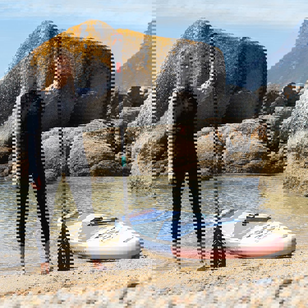 Prolimit Damen Sup-Hose schwarz/grau 6