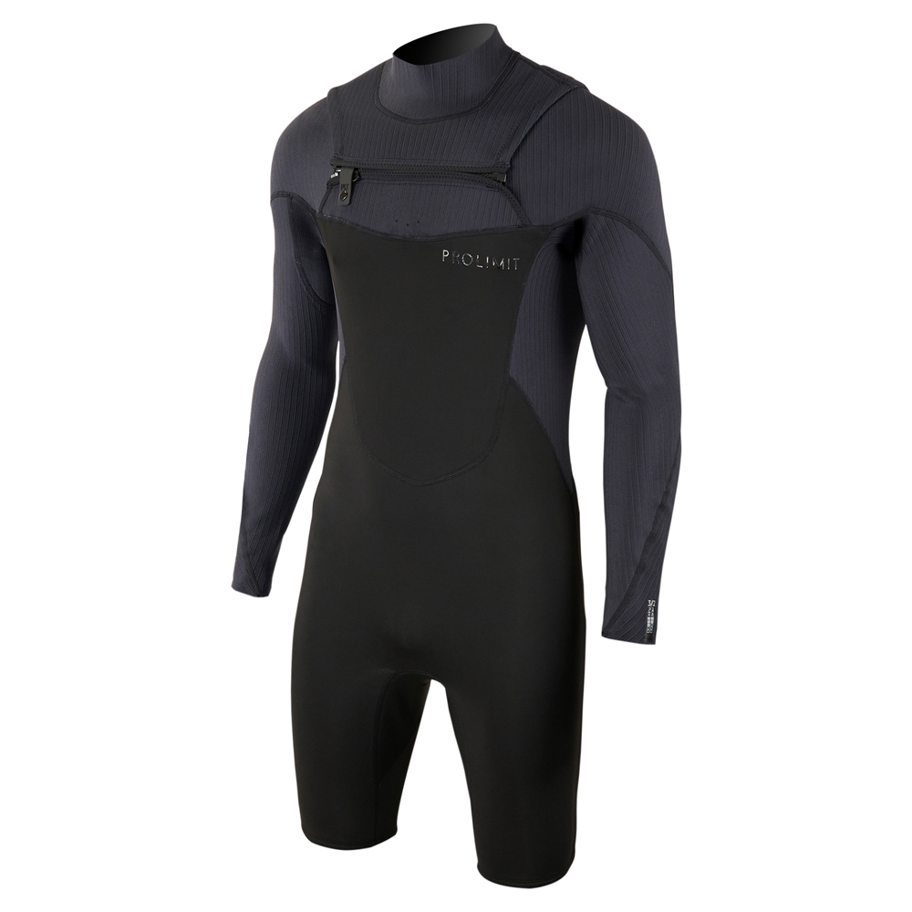 Prolimit Predator Langarm Shorty Freezip DownAirFlex 3/2 mm Brustreißverschluss schwarz 2