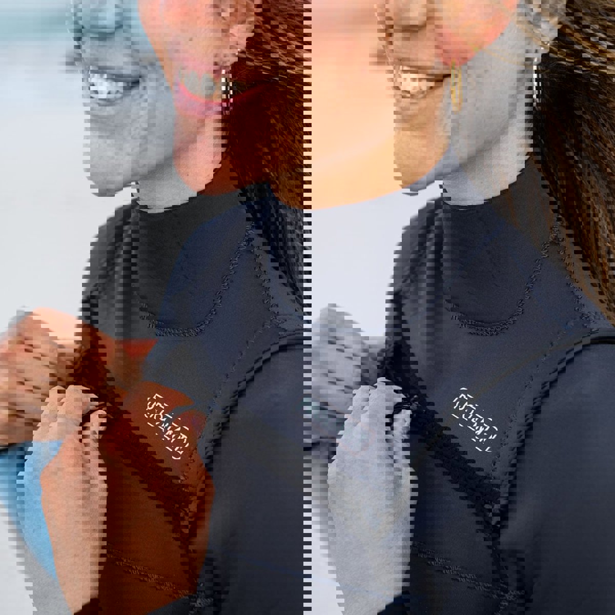 Prolimit Fire steamer Freezip 4/3 mm Grauer Brustreißverschluss Damen Neoprenanzug 5