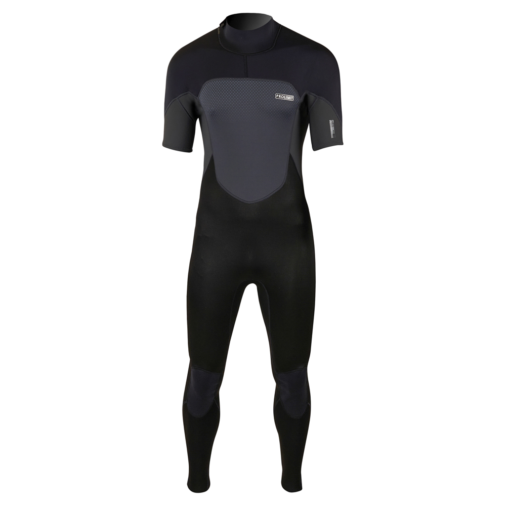 Prolimit Fusion Steamer Shortarm 3/2 mm Rückenreißverschluss Herren Teal/Schwarz foto 1