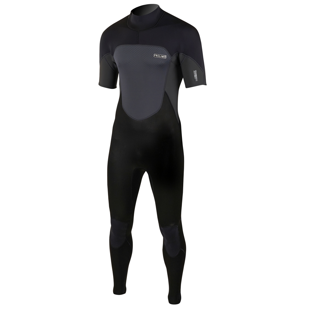 Prolimit Fusion Steamer Shortarm 3/2 mm Rückenreißverschluss Herren Teal/Schwarz 2