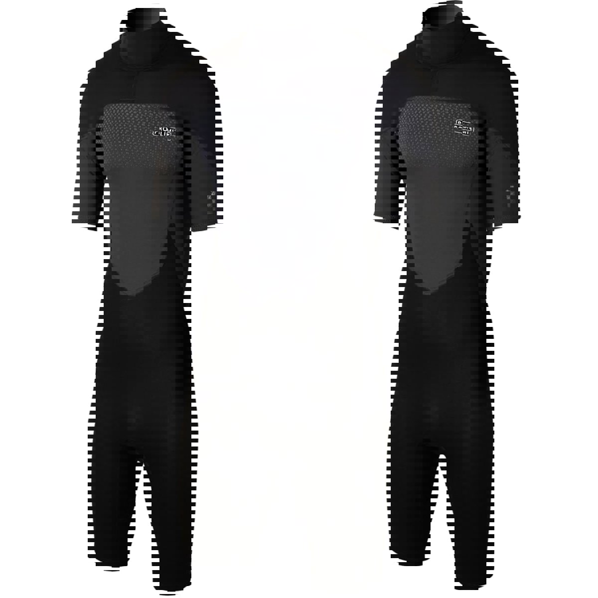 Prolimit Fusion Shorty 2/2 mm Rückenreißverschluss Herren Neoprenanzug Schwarz 6