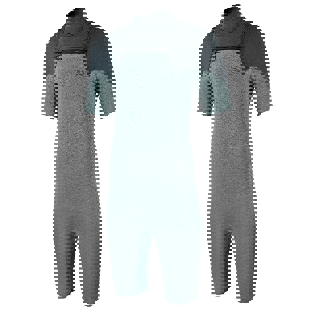 Prolimit Mercury Shorty Herren Schwarz/Blaugrün Brustreißverschluss 2/2 mm 6