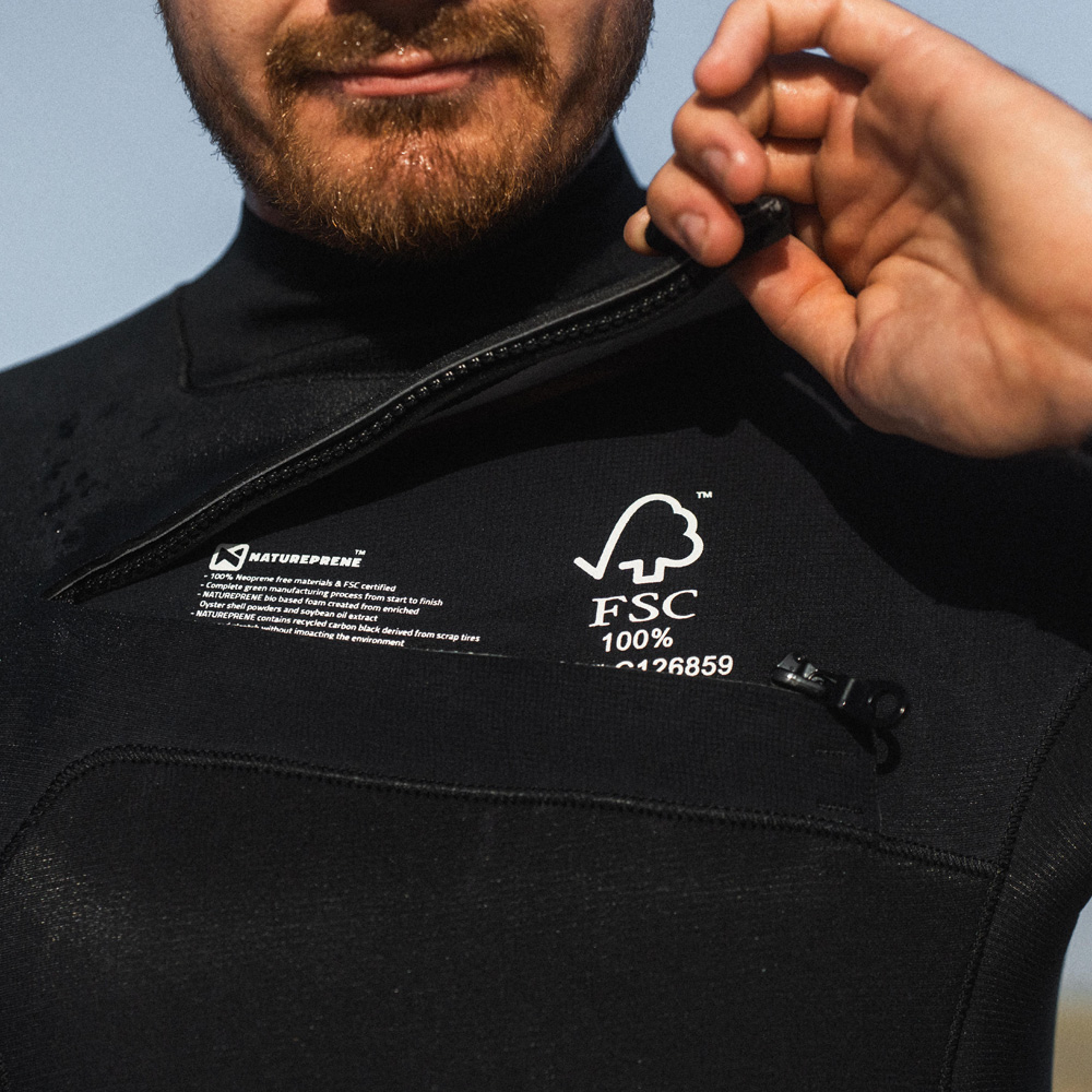 Prolimit PF3 Neoprenanzug 5/4 mm Frontreißverschluss Herren schwarz 9