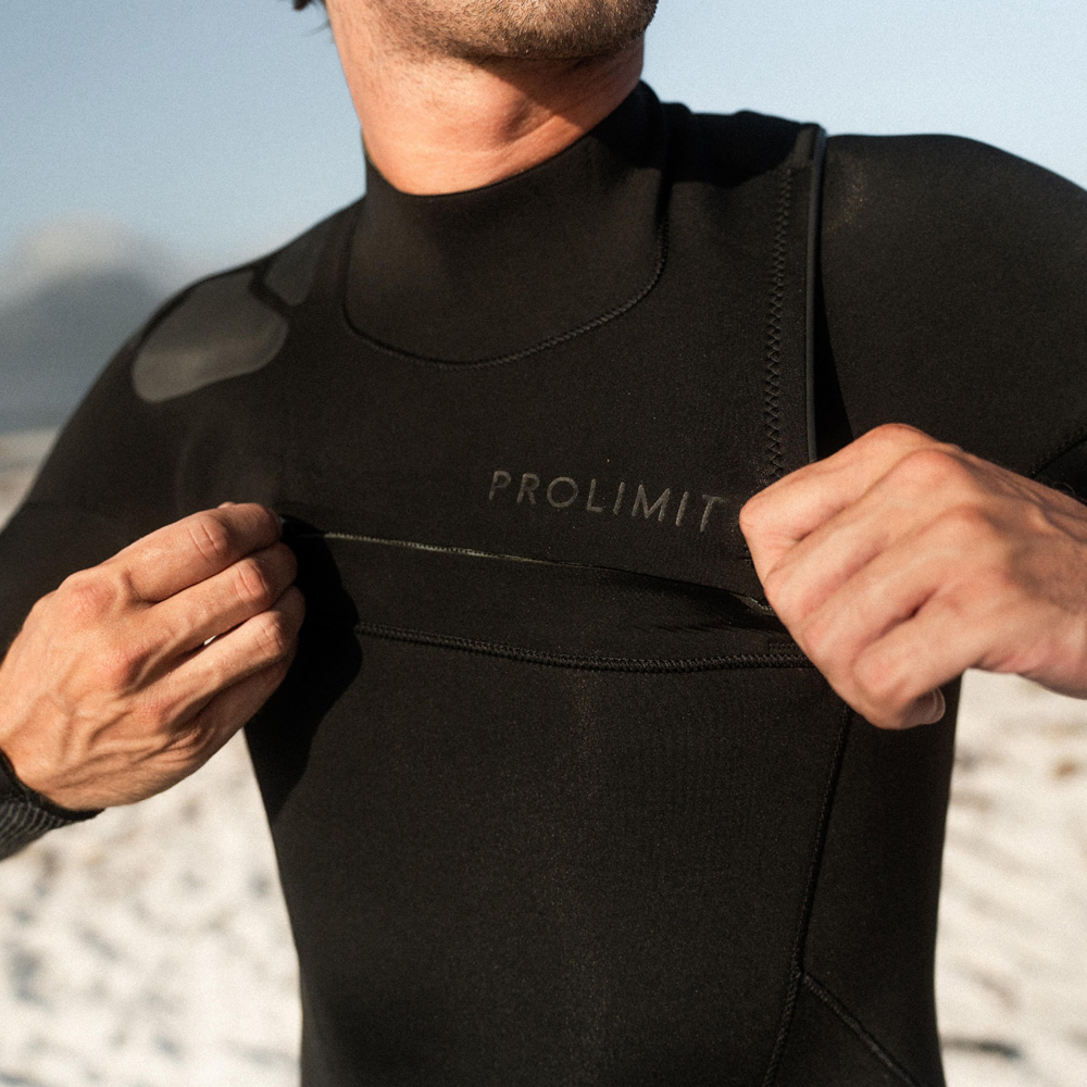 Prolimit Shield Steamer 4/3 mm Brustreißverschluss Herren schwarz 7