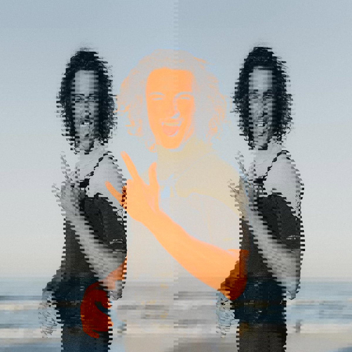 Prolimit Mercury Shorty 2/2 mm Neoprenanzug Herren Brustreißverschluss grau 11