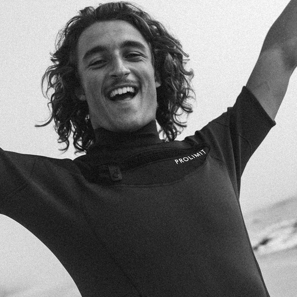 Prolimit Fusion Shorty 2/2 mm Neoprenanzug Herren Brustreißverschluss schwarz 4