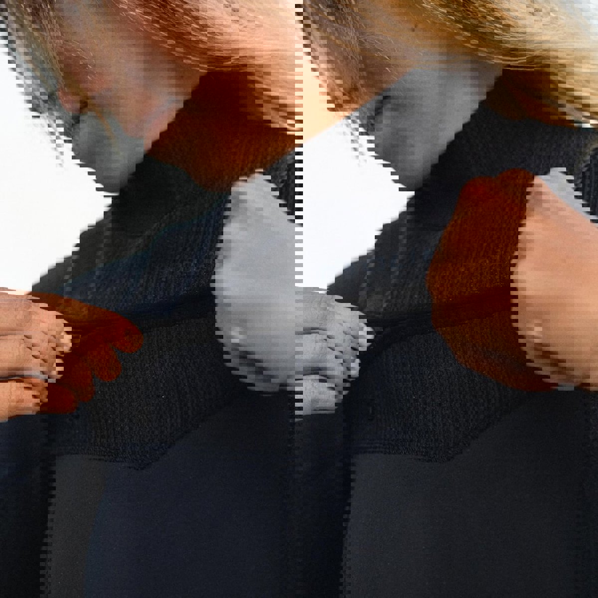 Prolimit Flare Steamer 4/3 mm Neoprenanzug Damen Brustreißverschluss blau 13