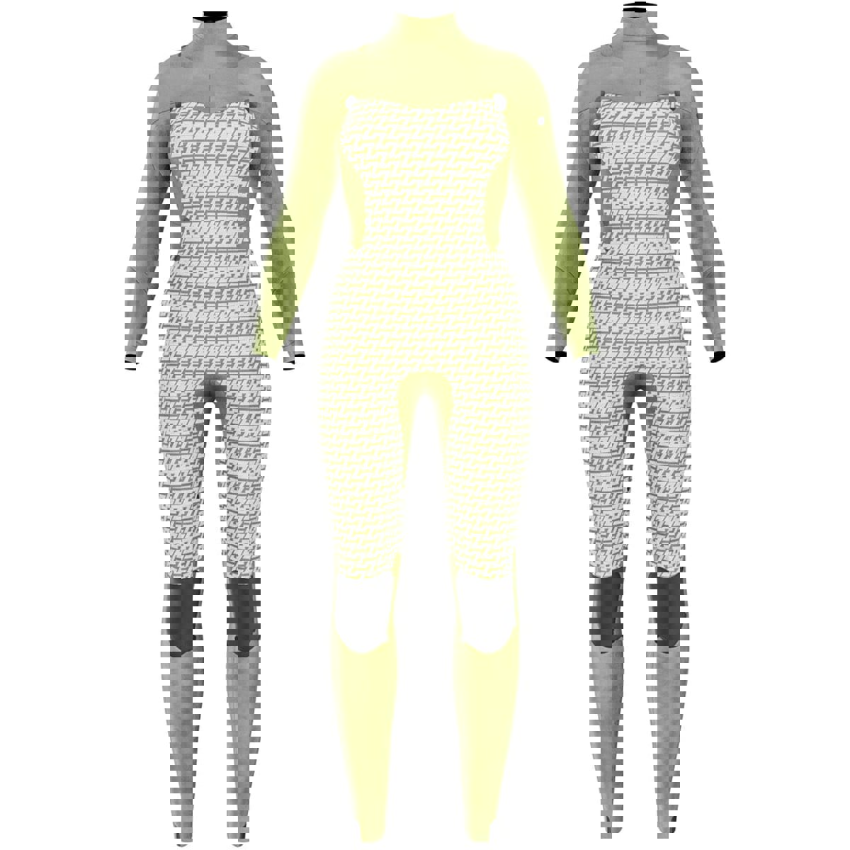 Prolimit Flare Steamer 4/3 mm Neoprenanzug Damen Brustreißverschluss blau 16