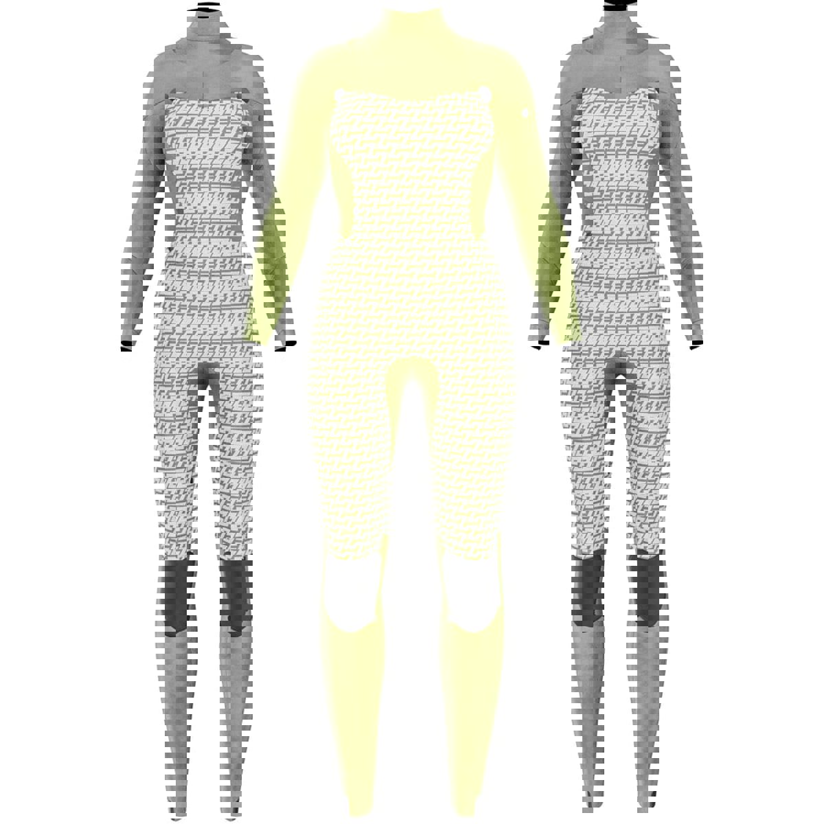 Prolimit Flare Fullsuit 3/2 mm Neoprenanzug Damen Brustreißverschluss blau 12