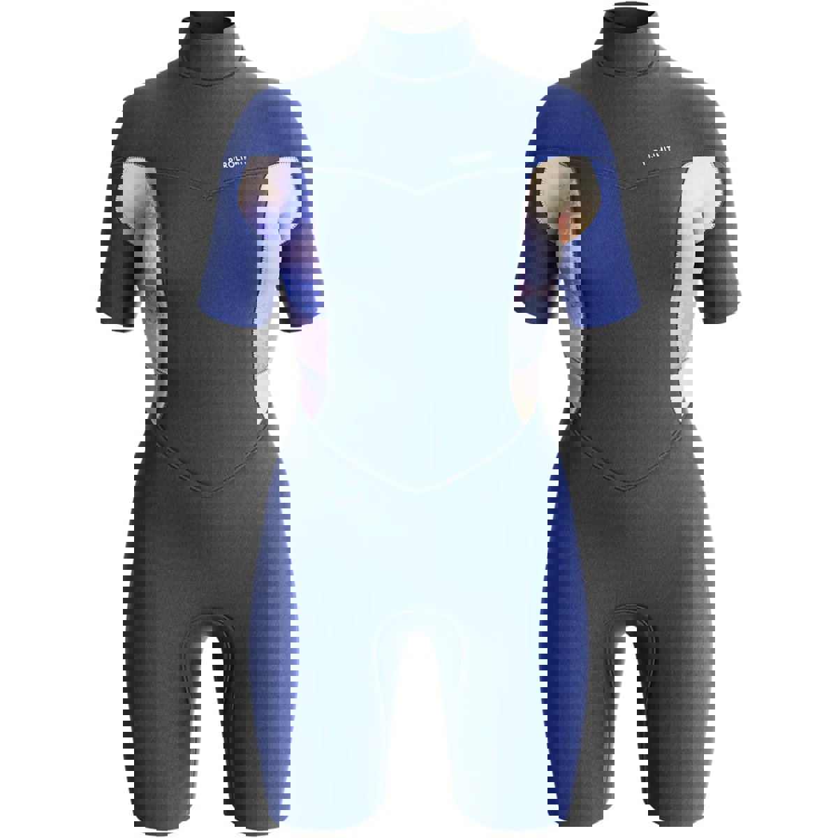 Prolimit Fire Shorty V-zip 2/2 mm Damen blau 5