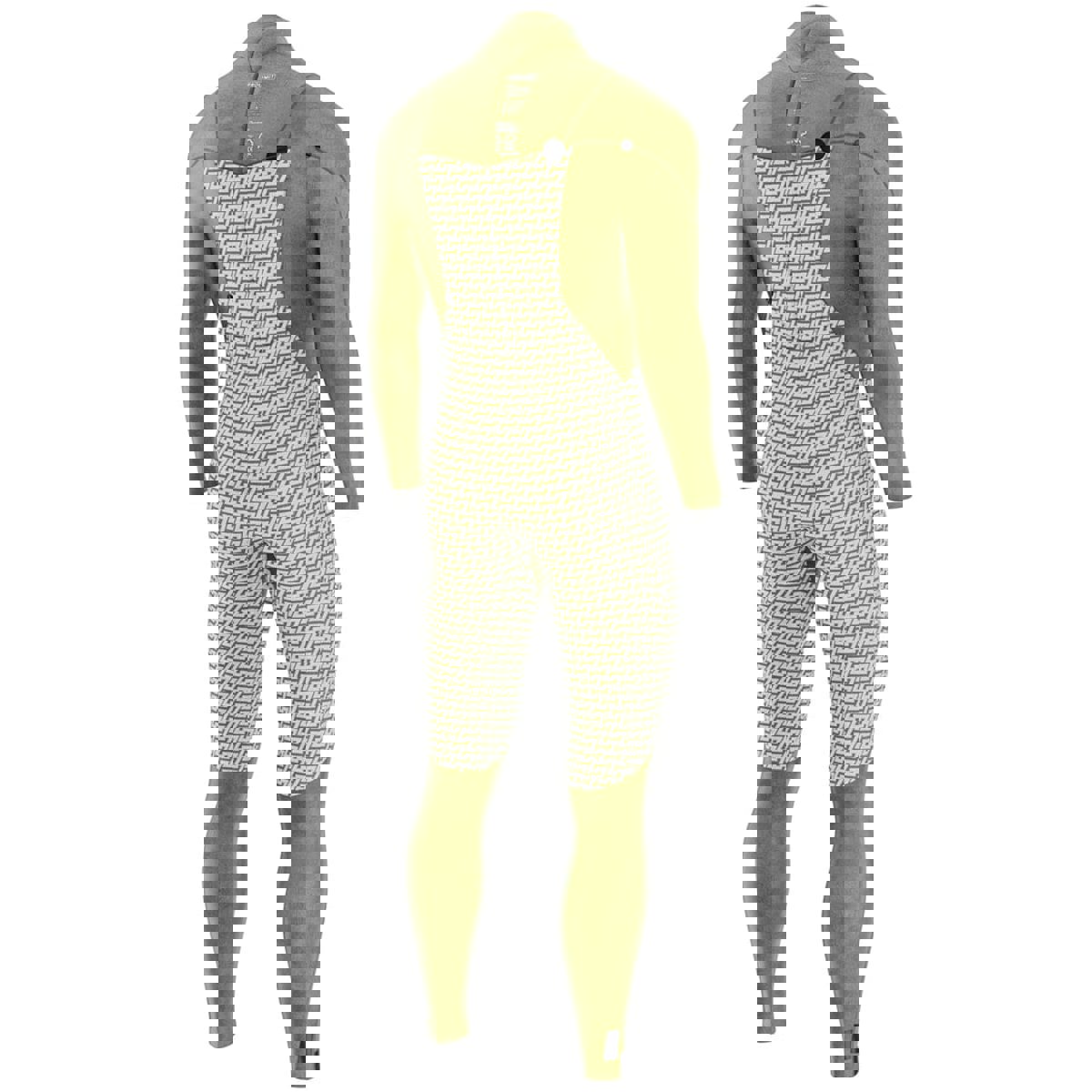 Prolimit Predator Steamer V-zip 5/4 mm Herren schwarz 12