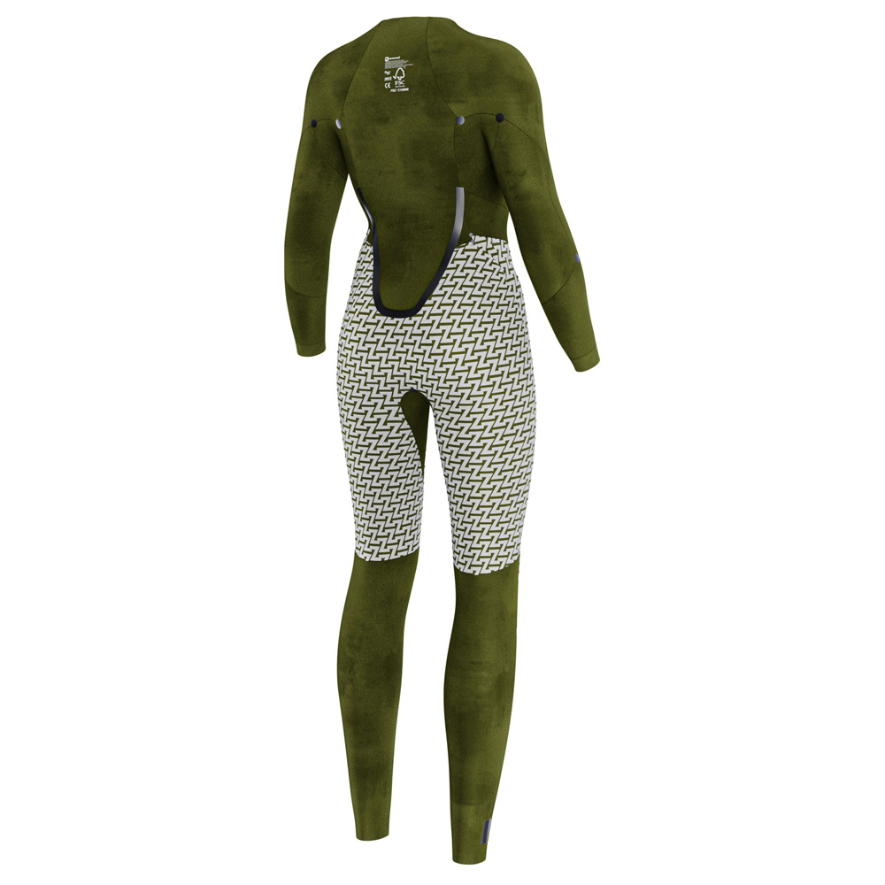 Prolimit Flare Steamer V-Zip 5/4 mm Damen Schwarz 6