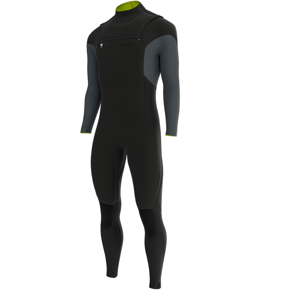 Prolimit Predator Steamer Freezip 3/2 mm Herren Schwarz foto 1