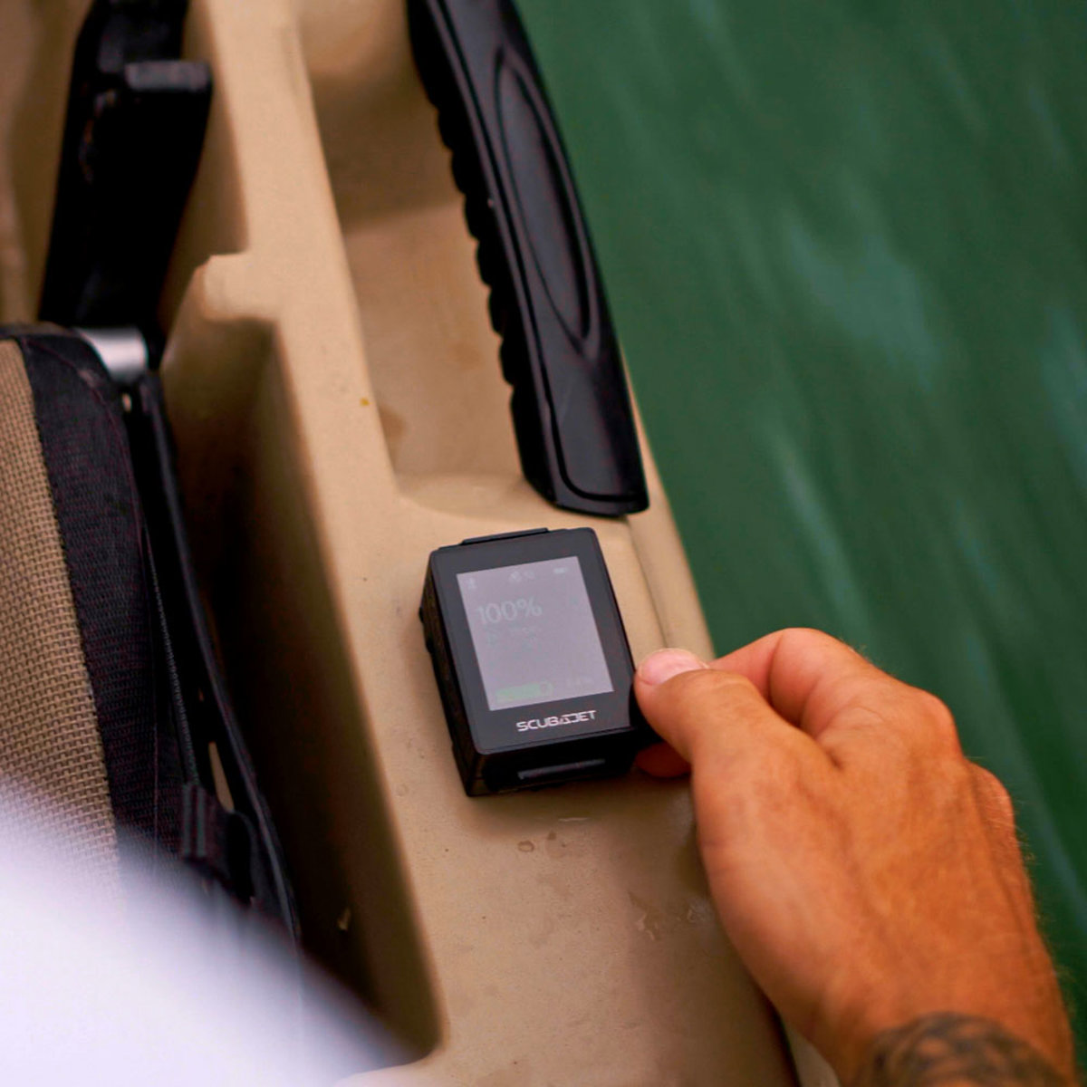 Scubajet Rudder adapter 7mm 15