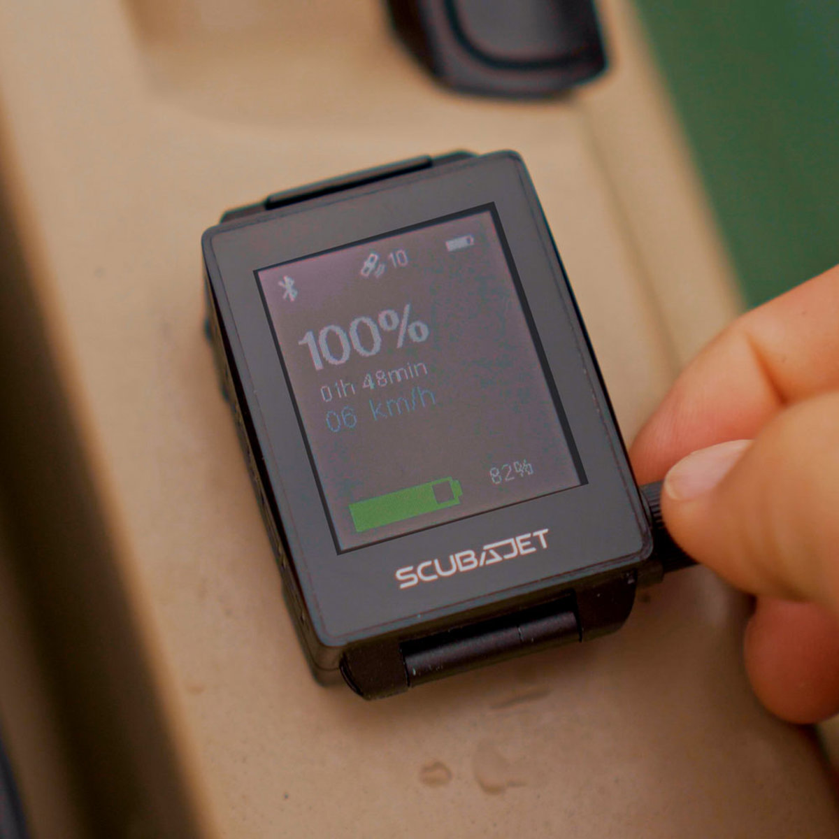 Scubajet Rudder adapter 7mm 16