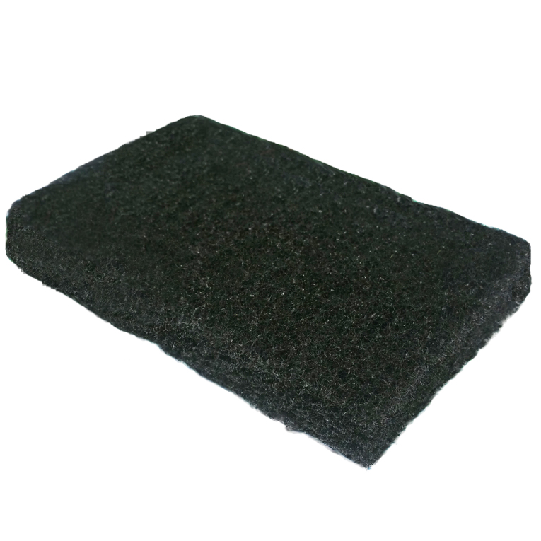 Lose grobes schwarzes großes Kissen