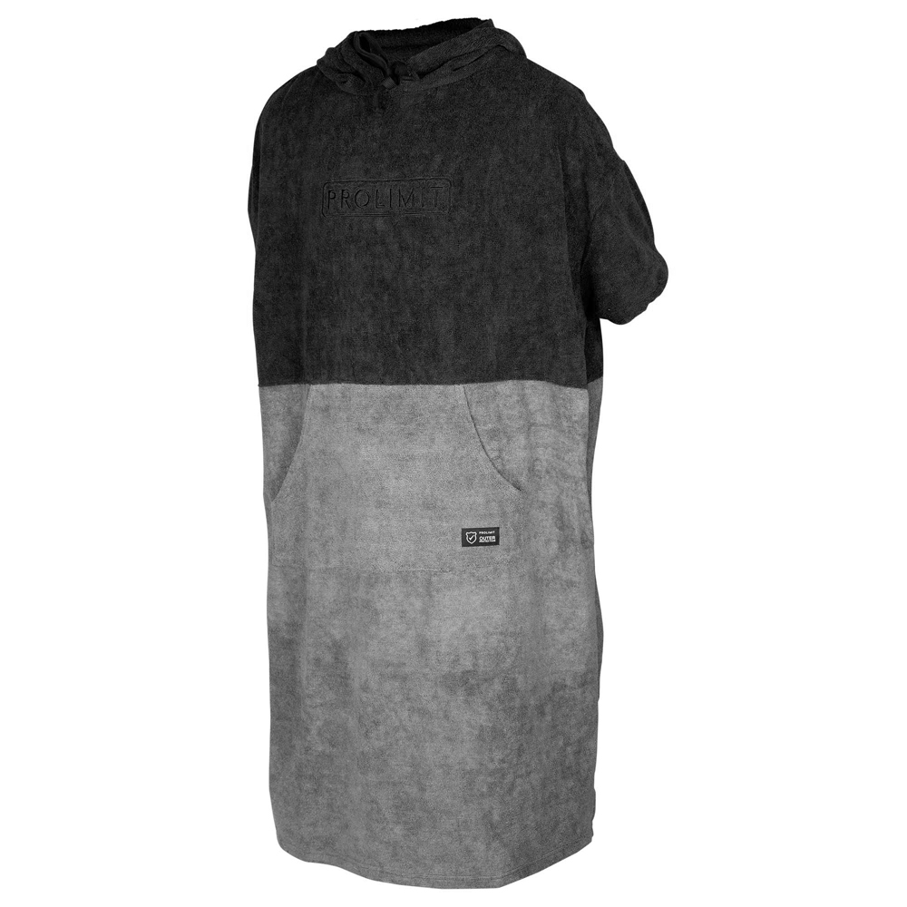 Prolimit Poncho schwarz/grau 3