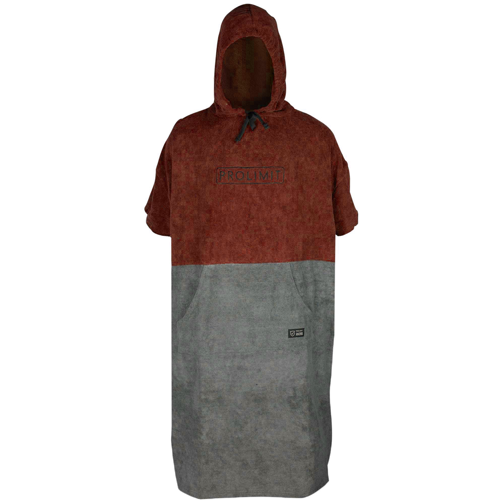 Prolimit Poncho rot/grau 4