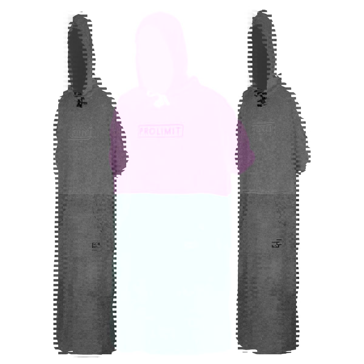 Prolimit Poncho Damen Pink/Grau 6