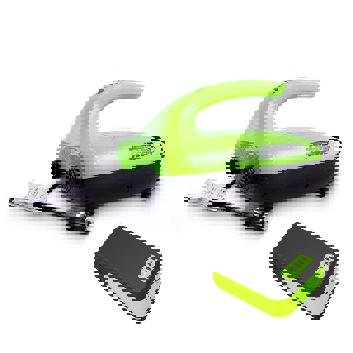 Jobe Tragbare elektrische Luftpumpe mit Tasche 7