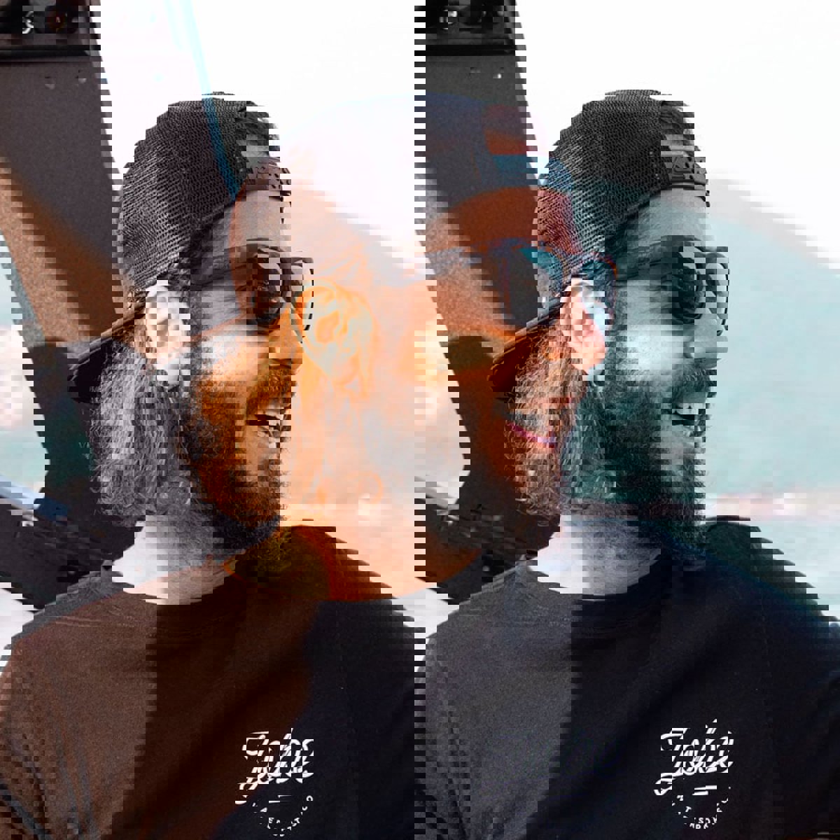 Jobe Schwimmende Sonnenbrille in Braun-Grau 5