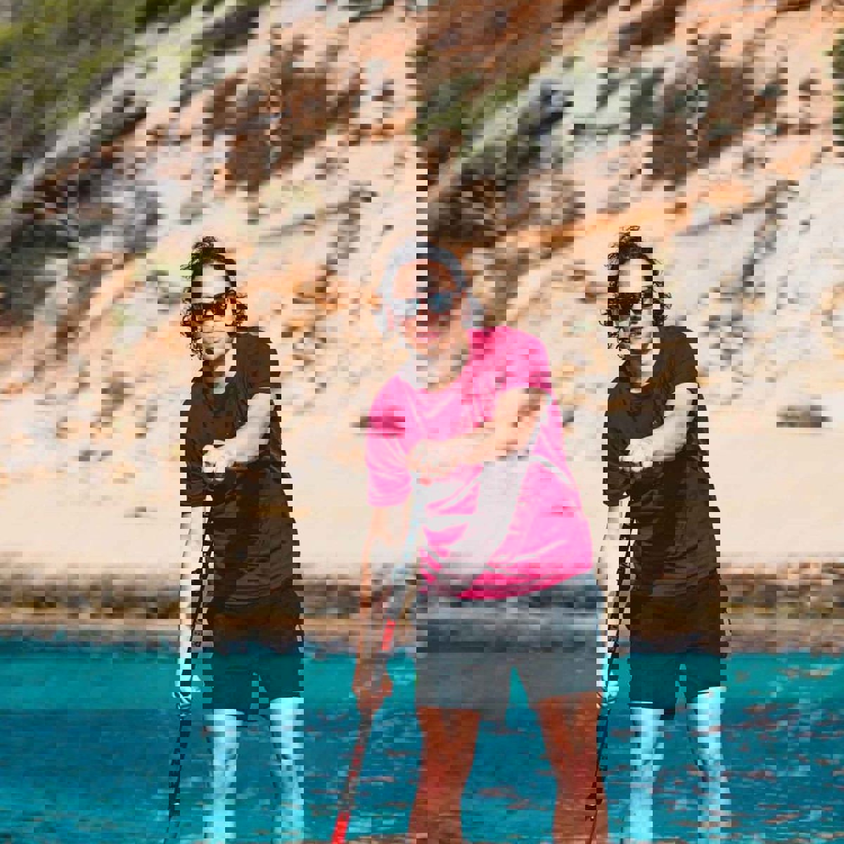 Jobe Schwimmende Sonnenbrille in Braun-Grau 7