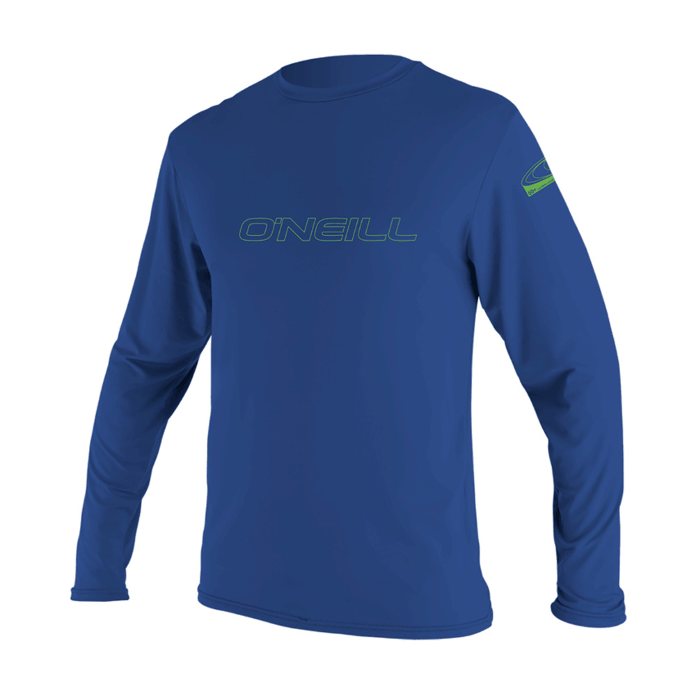 langärmeliger Rash Guard Kind loose fit blau