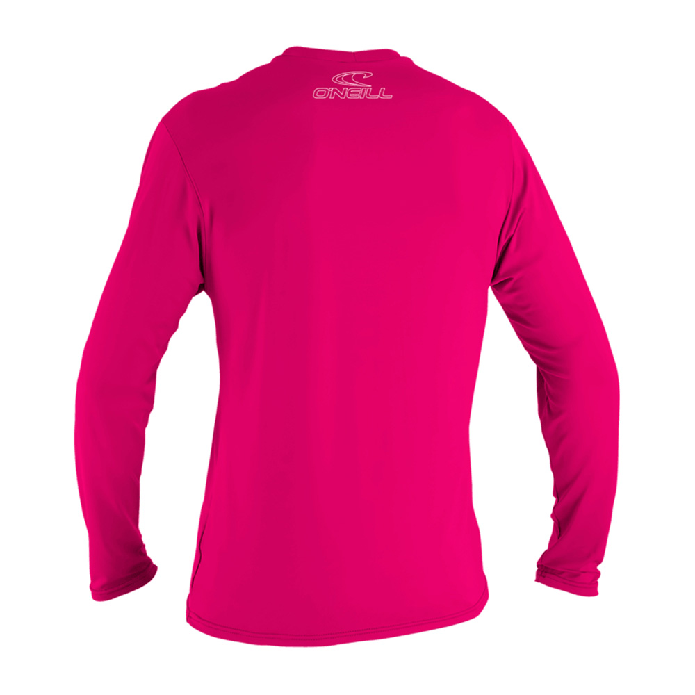langärmeliger Rash Guard Kind loose fit rosa