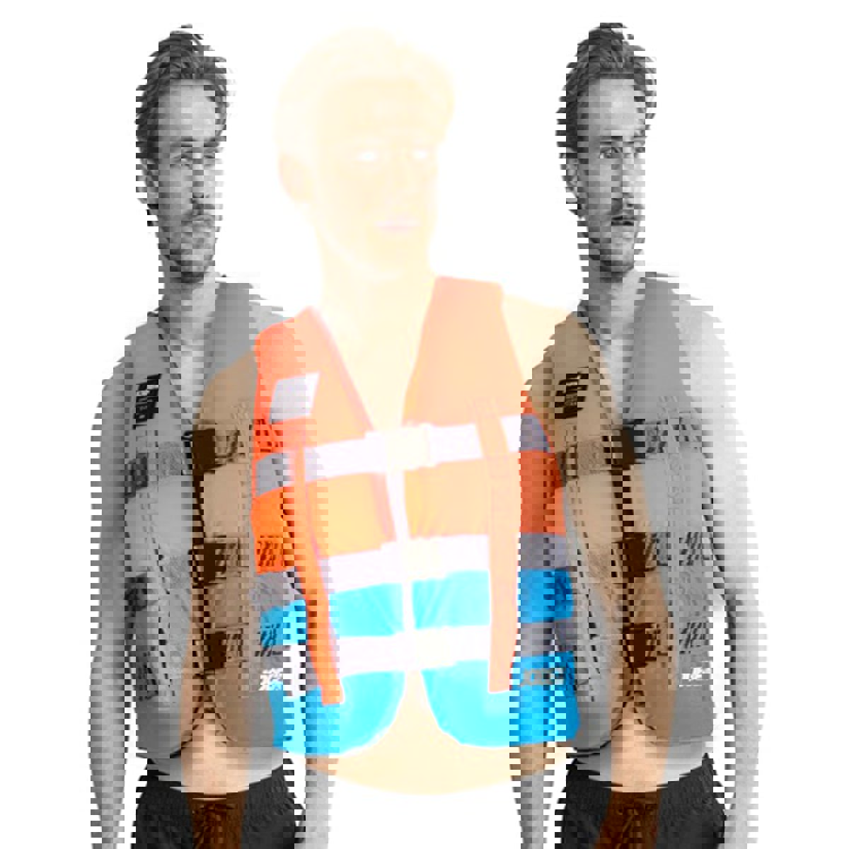 Jobe Miet-Schwimmweste orange blau 5