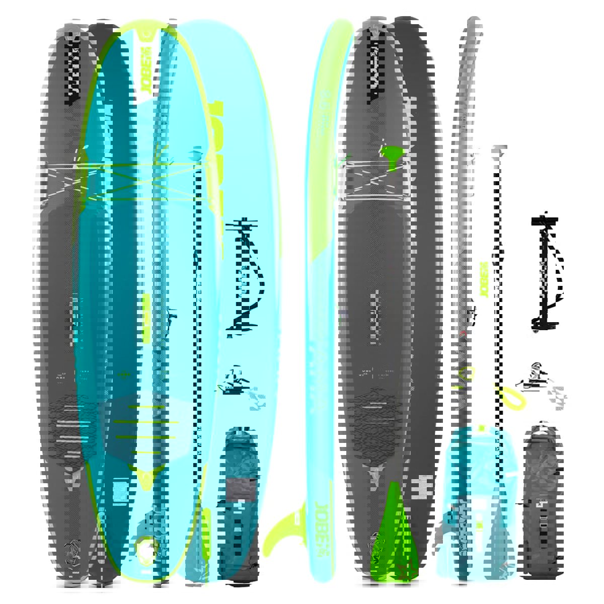 Jobe Yama 8.6 Aufblasbares SUP Board Vorteilspaket 9