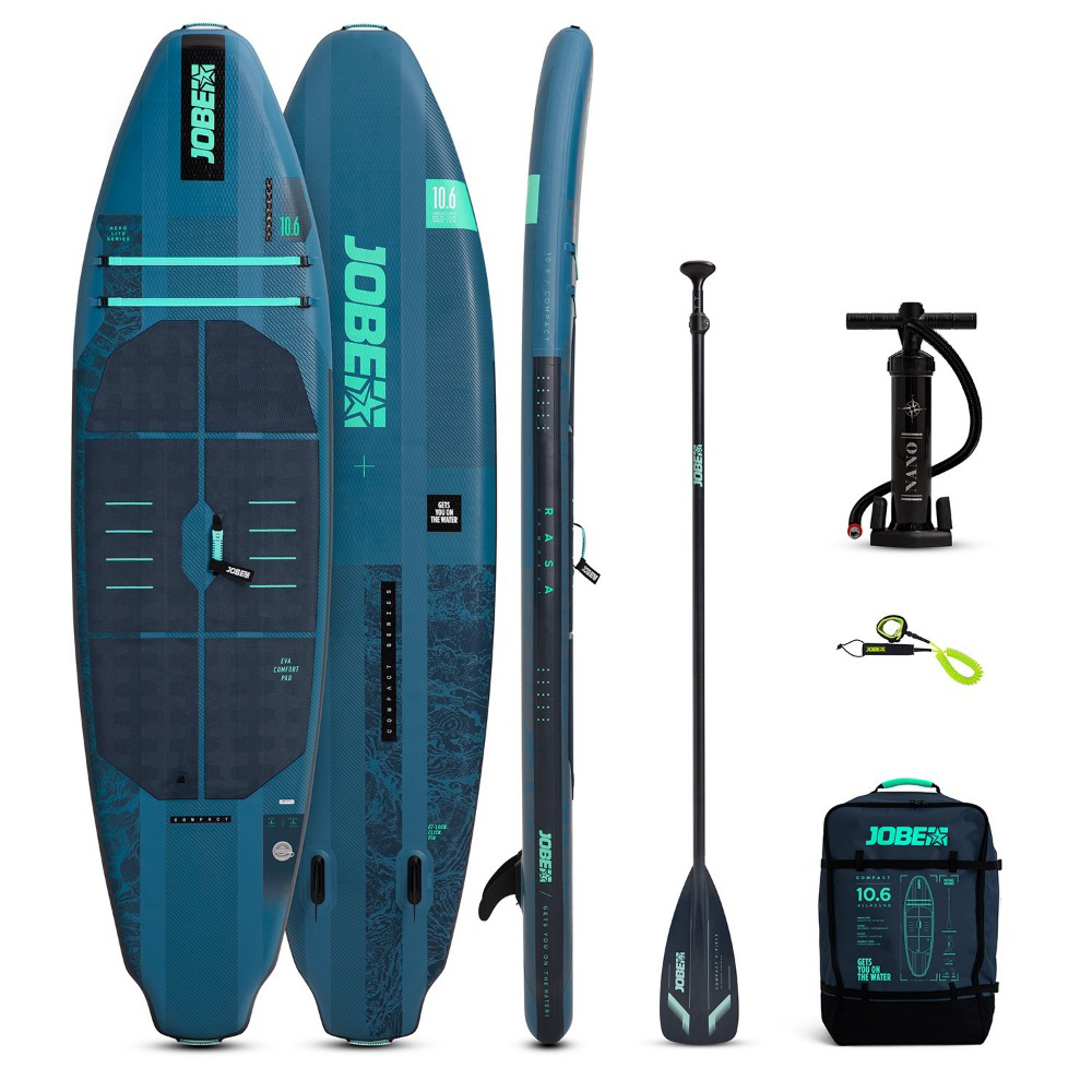 Jobe Aero Rasa Compact 10.6 aufblasbares SUP-Paket foto 1