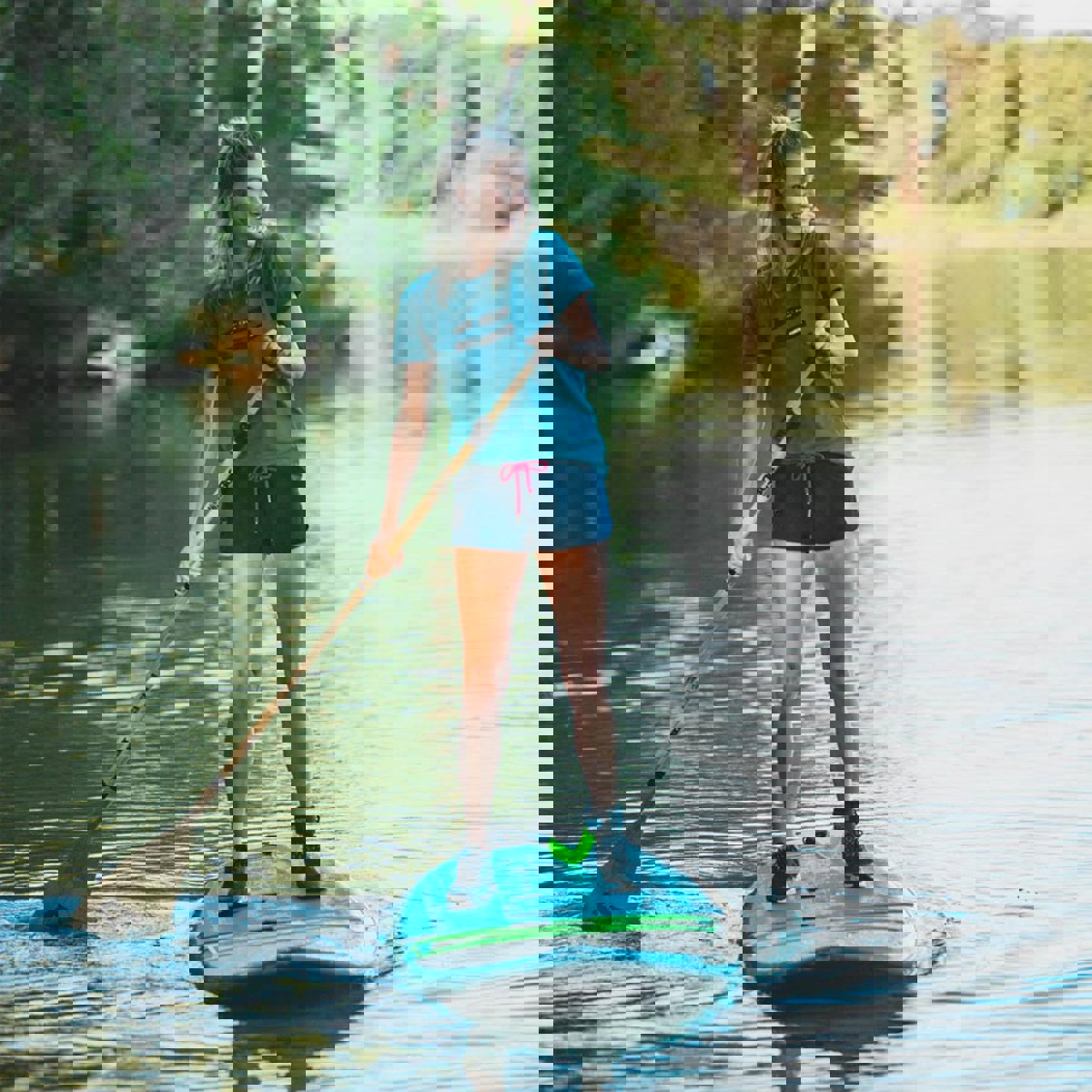 Jobe Bambus SUP-Paddel Classic 5