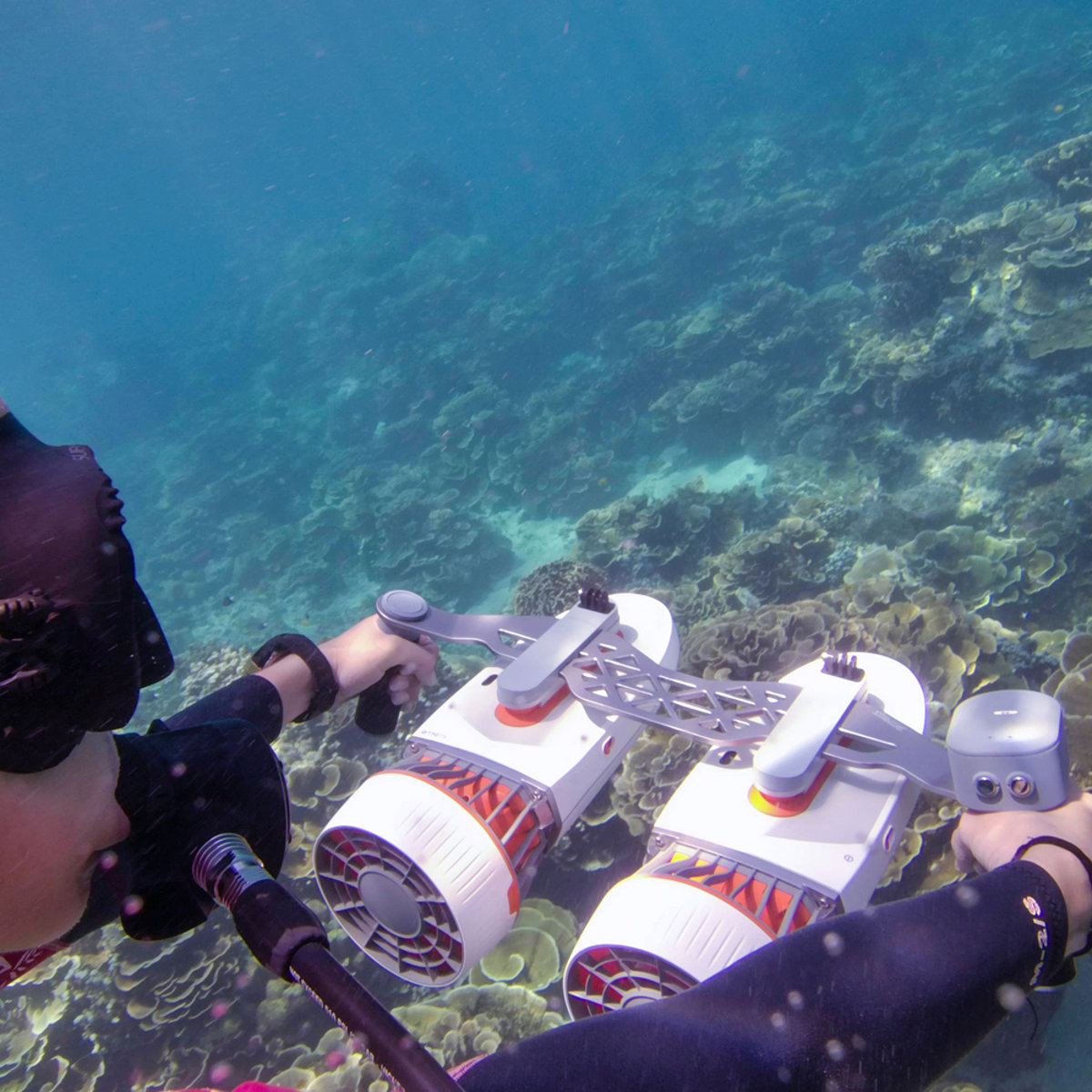 Sublue Tini Unterwasser Scooter weiß 17