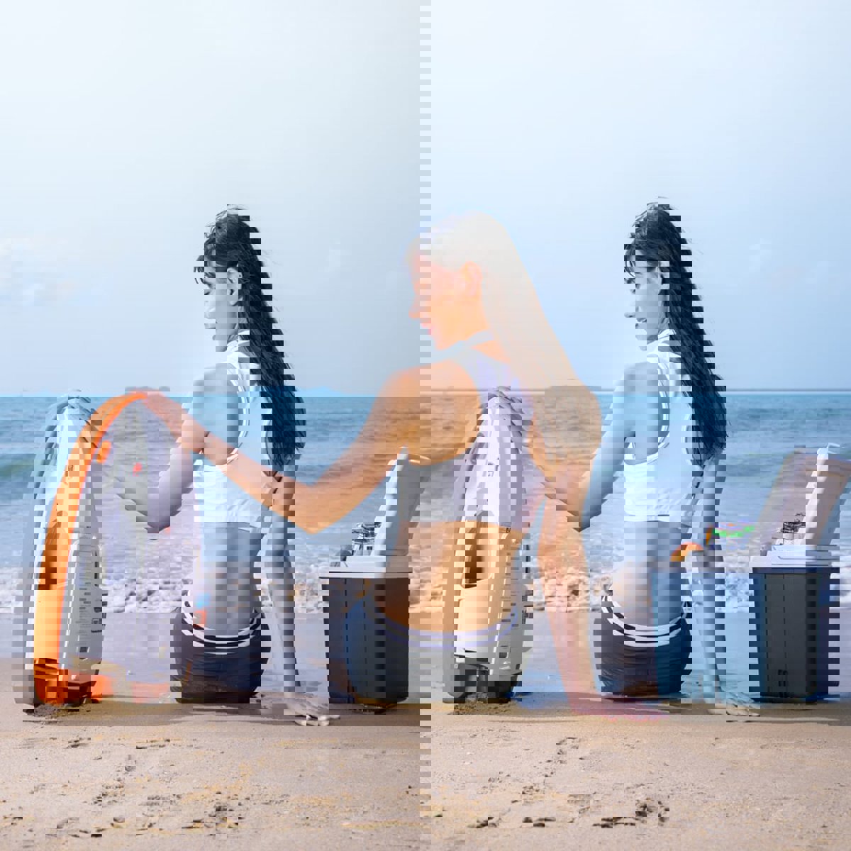 Sublue Swii Kickboard Orange 17