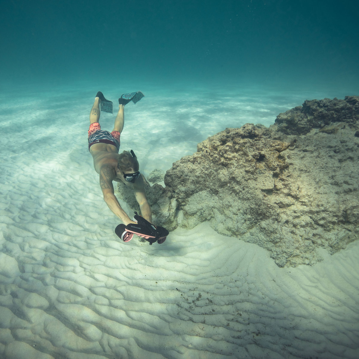 Sublue Navbow Unterwasserscooter Rot 9