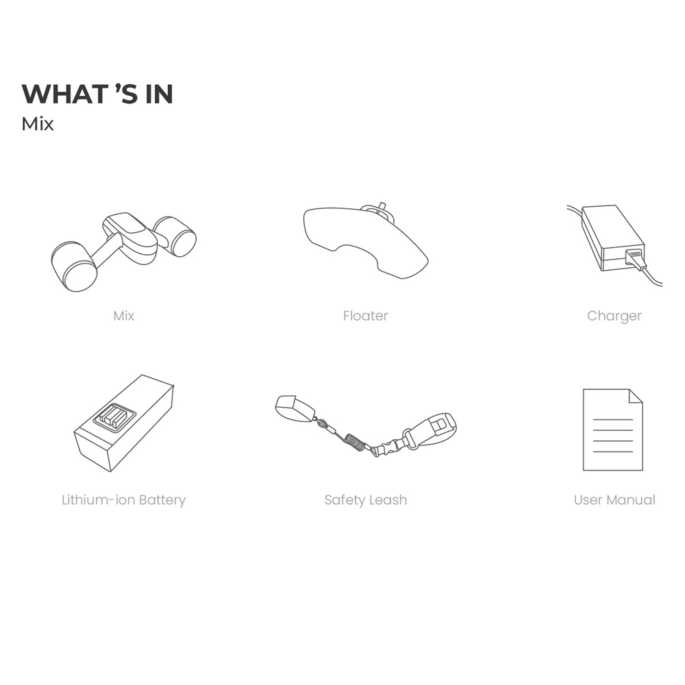 Sublue Mix Unterwasser-Scooter pink 8