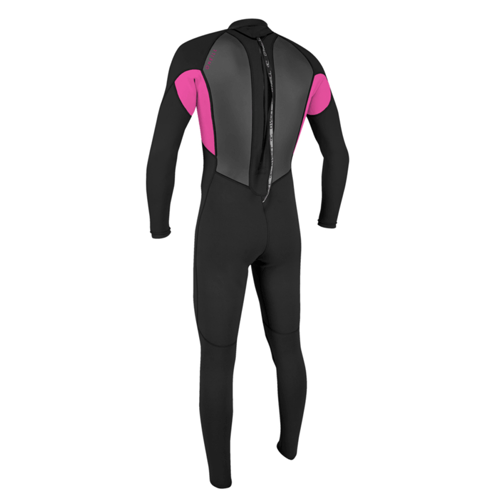 Reactor 2 Neoprenanzug 3/2 mm Rückenreißverschluss Rosa Kinder