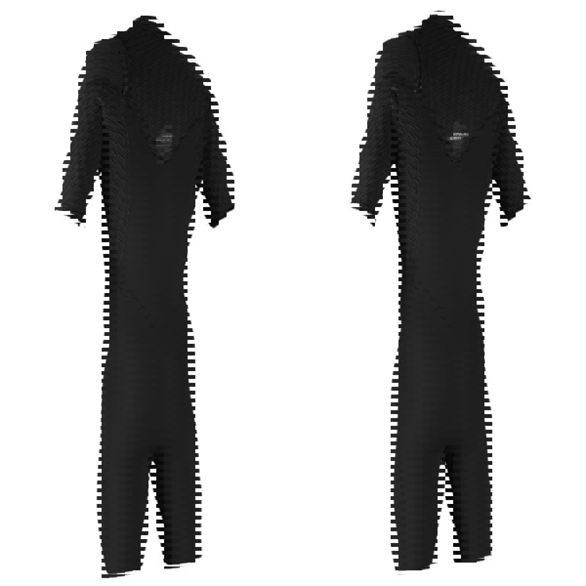 Oneill Hyperfreak 2mm Brustreißverschluss Shorty Herren Schwarz 4