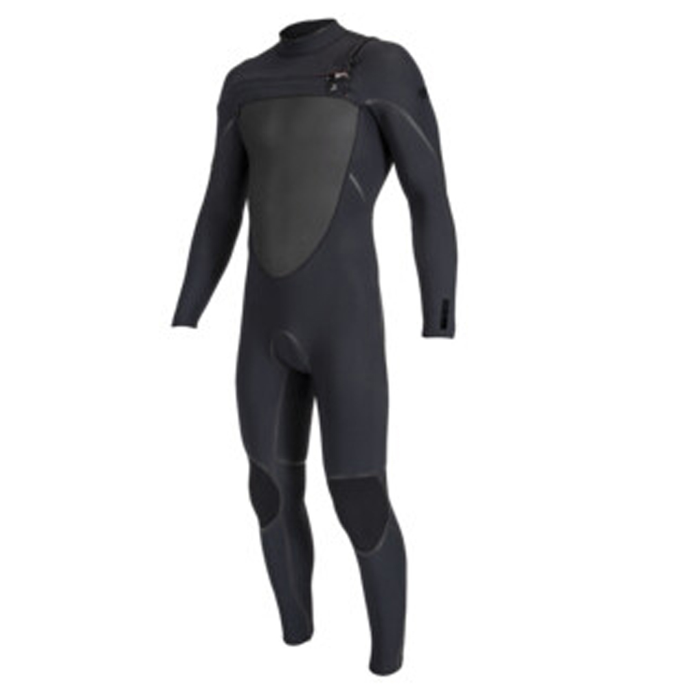 Oneill Psycho Tech 5/4+ Brustreißverschluss Herren Schwarz foto 1