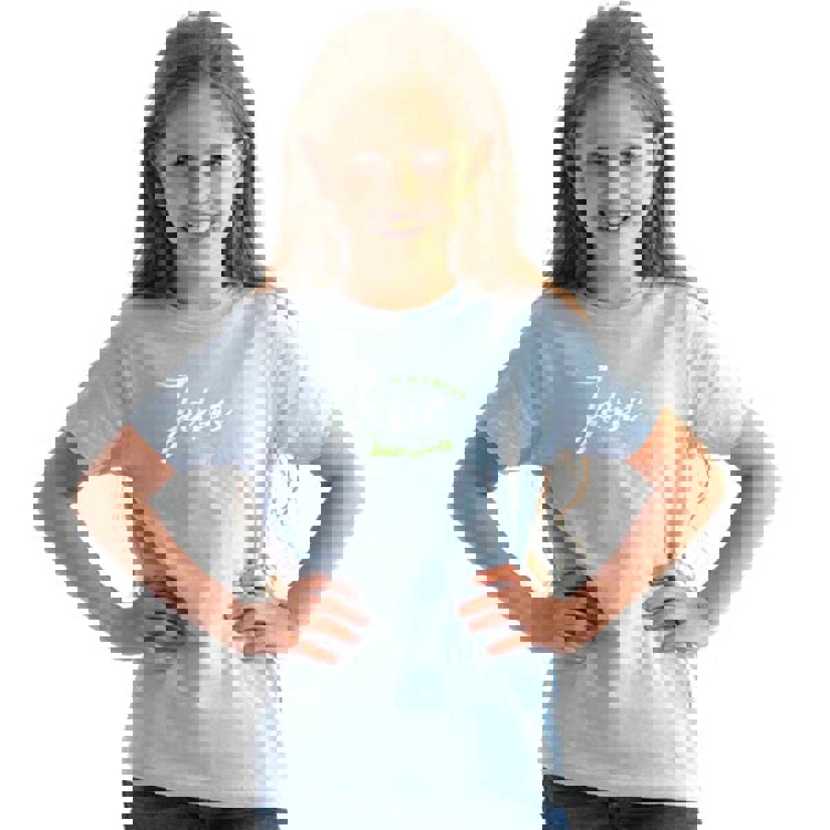 Jobe Casual T-Shirt Kind Himmelblau 3