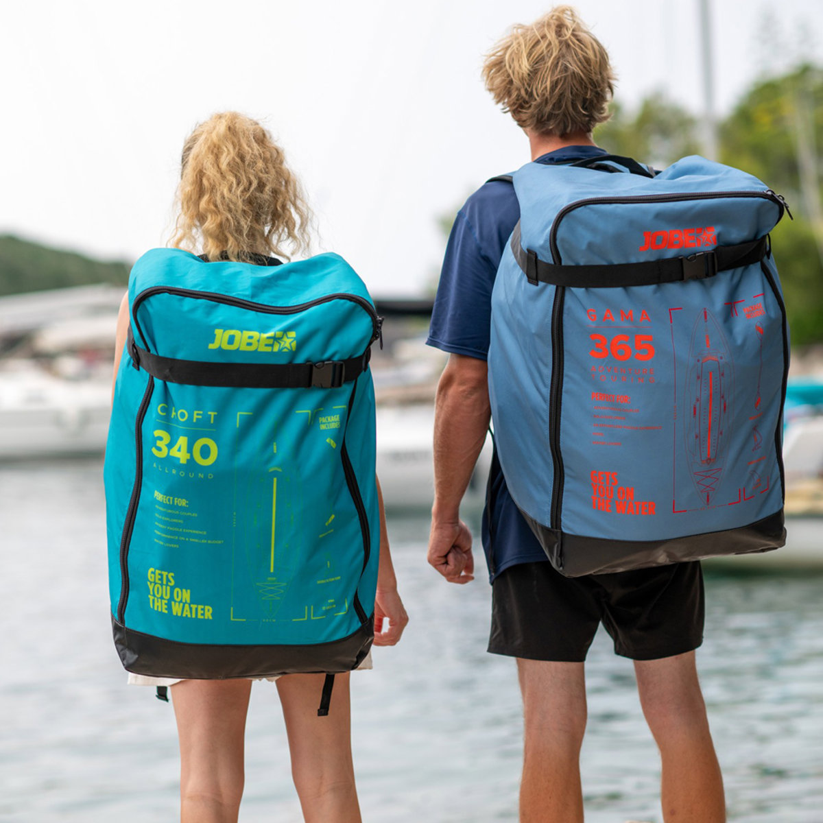 Jobe Gama 12.0 aufblasbares Kajakpaket 10